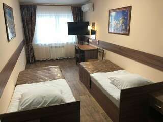 Гостиница Гостиница ОКА Рязань Номер "Комфорт" с двумя односпальными кроватями - новый корпус-4